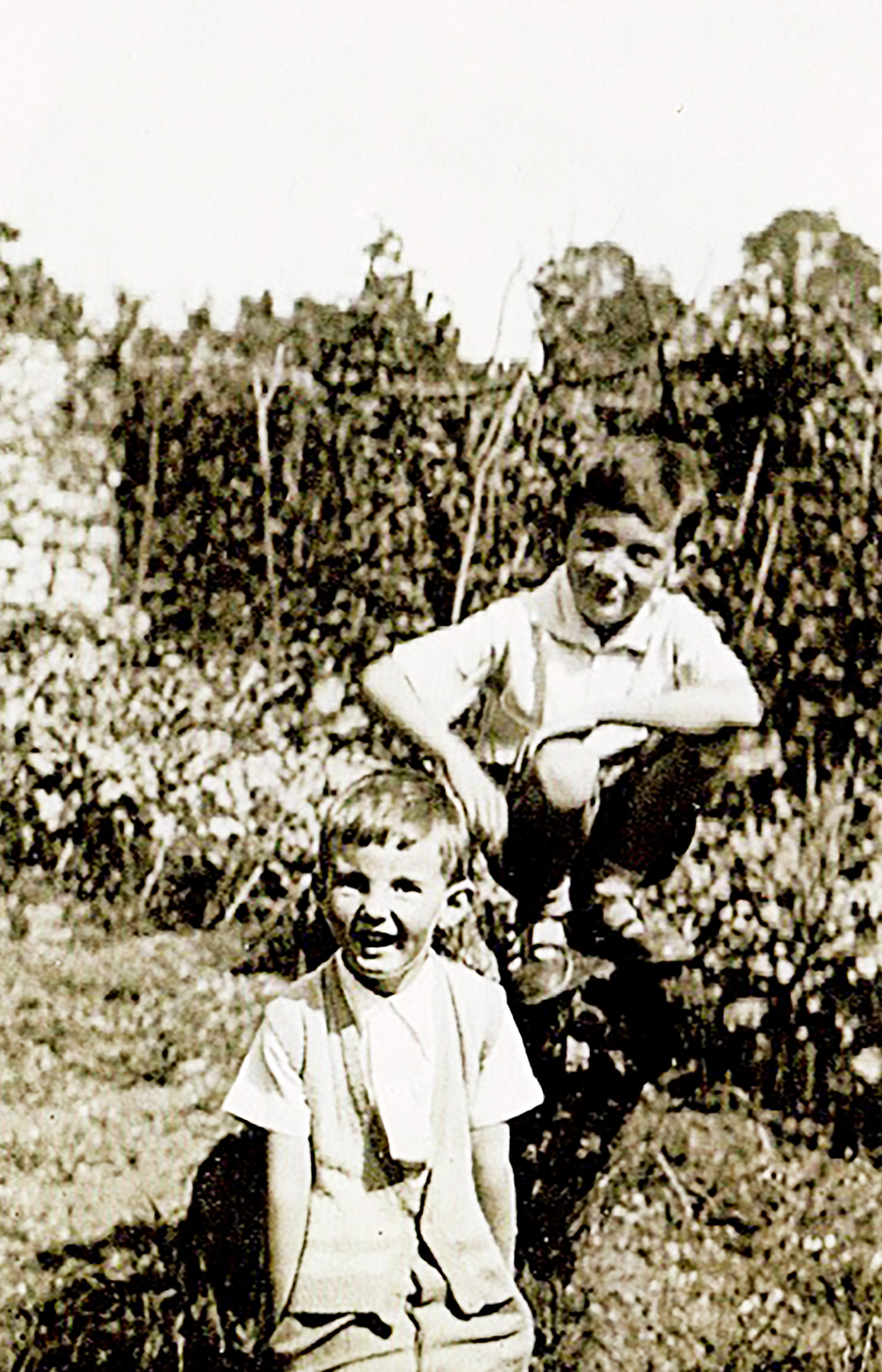 Photograph of John and Geoffrey Hope