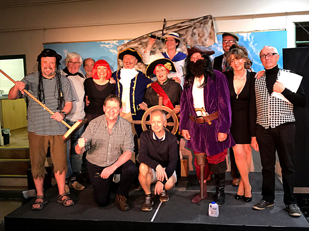 Photograph Bishopsteignton Players play 'The Melo Drama'