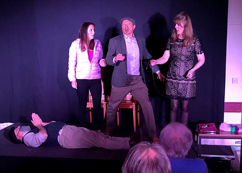 Photograph Bishopsteignton Players play 'Whizz -improvisation' 2019