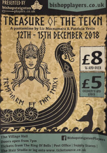 Printed Material Bishopsteignton Players play 'Treasure of the Teign' 2018