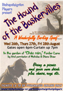 Printed Material Bishopsteignton Players Play 'Hound of the Baskervilles'2608 2020