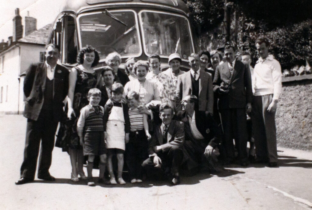 Photograph of Bishopsteignton residents