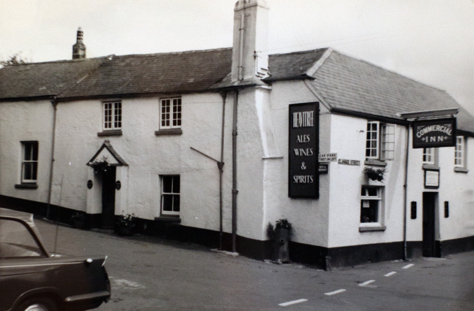 Photograph of the Commercial Inn, 1965