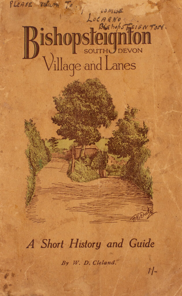 Printed Material Book Bishopsteignton Village and Lanes