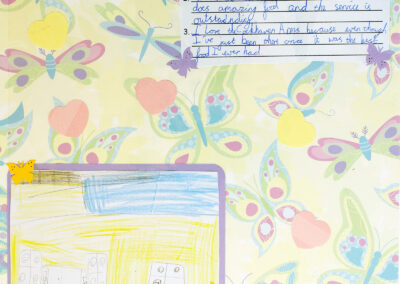 BVF Children's Scrapbook Project 2025 Elodie