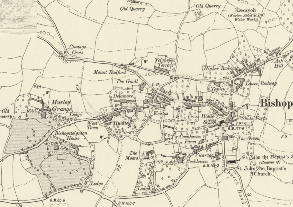 1904 map central village