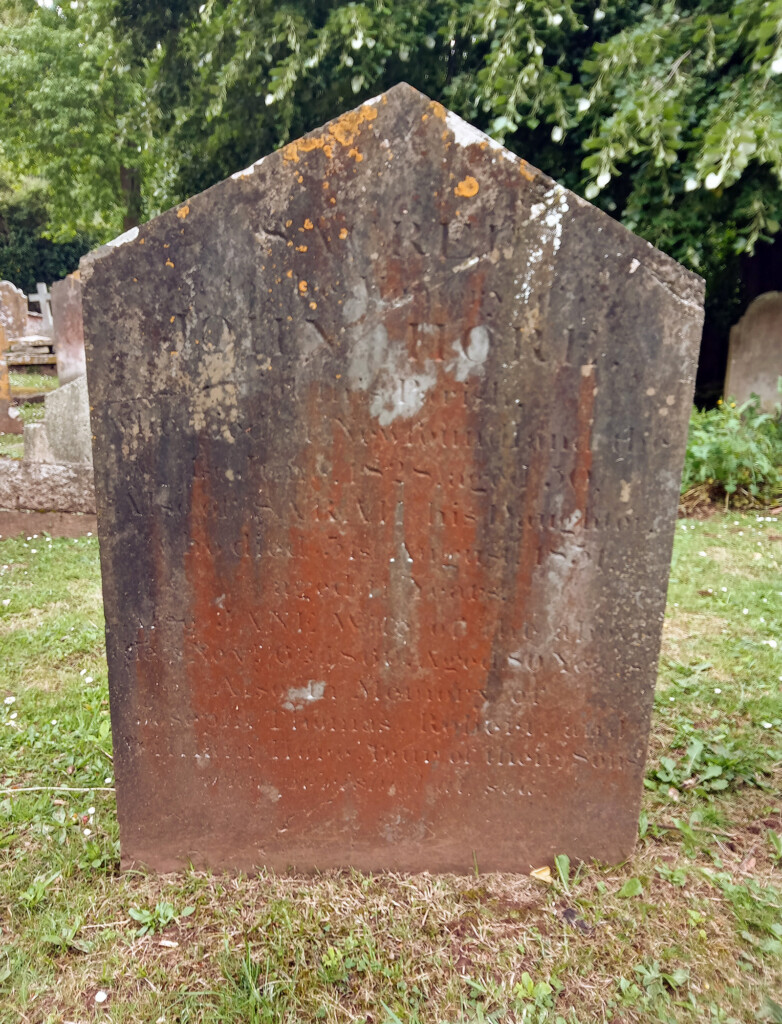 Photograph with reference to John Hore (b 1778 d 1828)