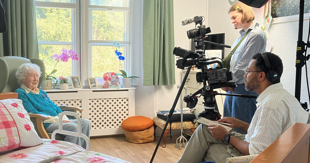 Photograph of Mary Overill (nèe Bovey) Lights, Camera, Action! 2025