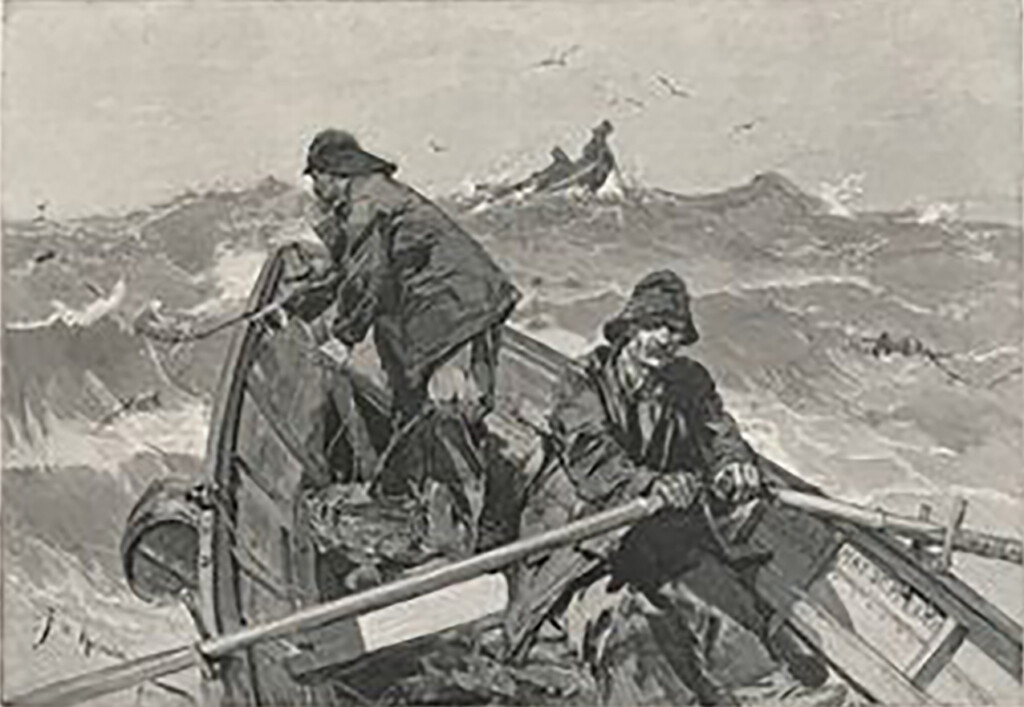Newfoundland cod fishing boat source Wikipedia